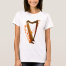 Suche nach irische musik tshirts Harfe