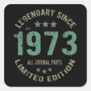 Recherche de 1973 autocollants 50e anniversaire