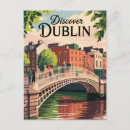 Recherche de dublin irlande cartes postales Voyage vintage rétro
