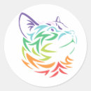 Recherche de profil autocollants Arc en ciel