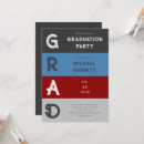 Recherche de rouge et gris invitations Typographie