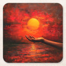 Suche nach hände untersetzer Sonnenuntergang