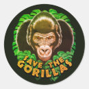 Suche nach gorillas aufkleber Berggorilla