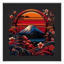 Recherche de cerisier japonais posters Mont fuji