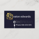 Suche nach electrician visitenkarten Bauunternehmer