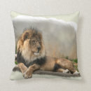 Recherche de roi de la jungle coussins Faune