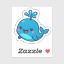 Suche nach cute whale aufkleber Niedlicher wal