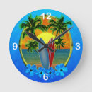 Recherche de planche de surf horloges Tropical