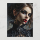 Recherche de crocs de vampire cartes postales Horreur