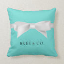 Recherche de noeud coussins Turquoise