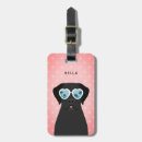 Recherche de labrador retriever noir bagages étiquettes Dog