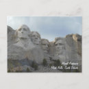 Suche nach der mount rushmore postkarten Schwarze hügel