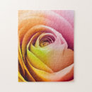 Recherche de pétales roses puzzles Fleur