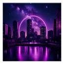 Recherche de cyberpunk posters Ville de néon