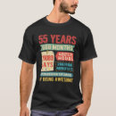 Suche nach 55 jahre tshirts Dekorationen