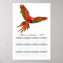 Recherche de perroquet calendriers Nature