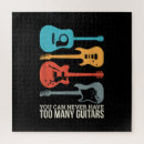 Recherche de guitariste puzzles Électrique