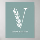 Recherche de lettre v de monogramme Baby girl
