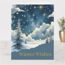 Recherche de nuits vœux cartes Hiver
