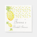 Recherche de ananas tropical serviettes Fiançailles