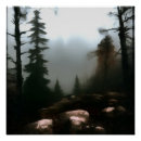 Recherche de brouillard posters Arbres