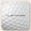 Suche nach loch in einem untersetzer Golfer