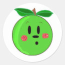 Suche nach grüner apfel aufkleber Cartoon