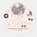 Recherche de discothèque autocollants Années 1970