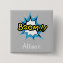 Suche nach comic buch buttons Pop