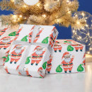 Recherche de le vieux père noël papier cadeau Classique