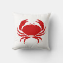Recherche de fruits de mer coussins Crabe