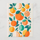 Recherche de mandarine cartes postales Illustration