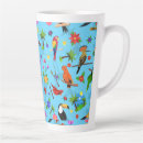 Recherche de motif de flamant tasses Arrière plan