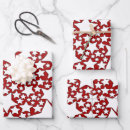 Recherche de étoile rouge papier cadeau Rouge et blanc