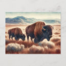Suche nach amerikanischer bison postkarten Western