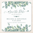 Recherche de save the dates dessous de verres Rustique