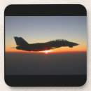 Suche nach flugzeuge untersetzer Sonnenuntergang