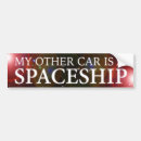 Recherche de vaisseau spatial voiture autocollants L'espace