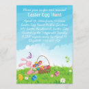 Recherche de chasse oeufs pâques invitations Lapin rose