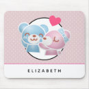 Recherche de ours blanc tapis souris Kawaii