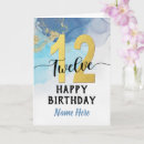 Suche nach glücklicher 12 geburtstag karten Aquarell
