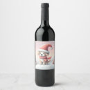 Recherche de santa bouteilles vin étiquettes Dog