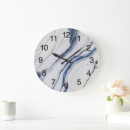 Recherche de texture marbre horloges Minimaliste