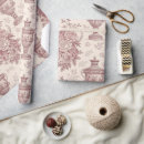 Recherche de fleuri papier cadeau Vintage