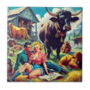 Suche nach vintage kuh untersetzer Farm