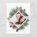 Recherche de houx cartes postales Aquarelle