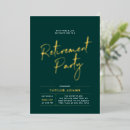 Recherche de green gold invitations Simple