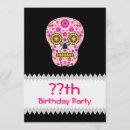 Recherche de crâne mexicain sucre invitations Fête d'anniversaire