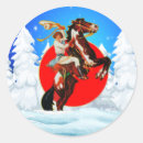 Suche nach vintages pferd aufkleber Schnee