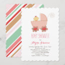 Recherche de pram baby shower invitations Mignon
